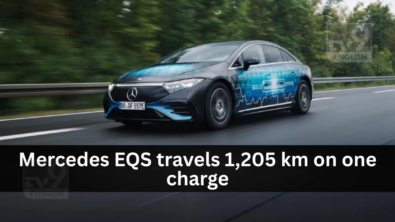 From Germany to Sweden: Mercedes EQS travels 1,205 km on one charge | Photo credit: Mercedes Benz