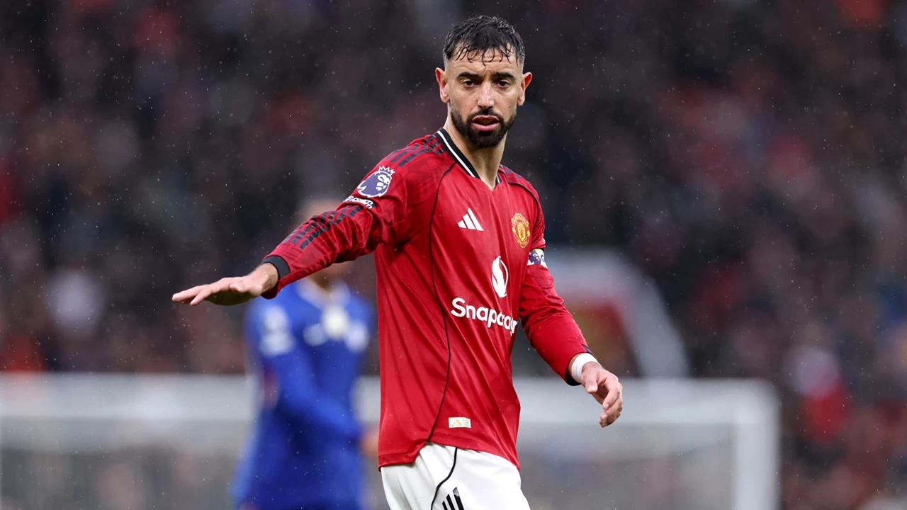 Bruno Fernandes has completed 100 goals for Manchester United.