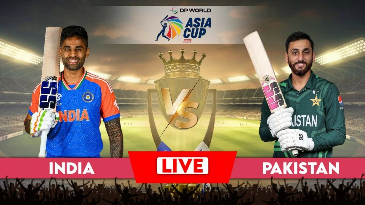 Asia Cup 2025: India taking on Pakistan in Dubai.