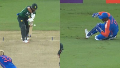Fakhar Zaman&#039;s controversial dismissal against India in the Asia Cup 2025.