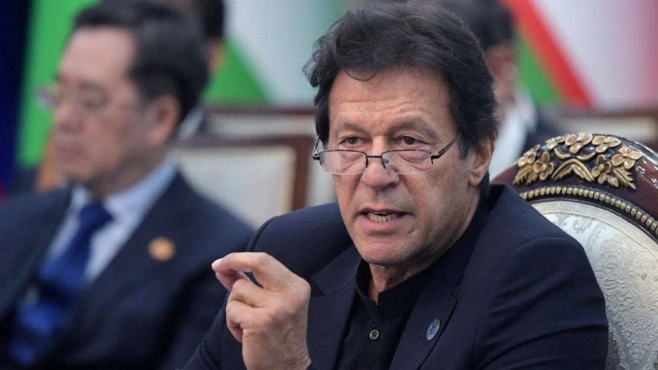 Imran Khan mocked Pakistan Cricket Board (PCB) chairman Mohsin Naqvi.