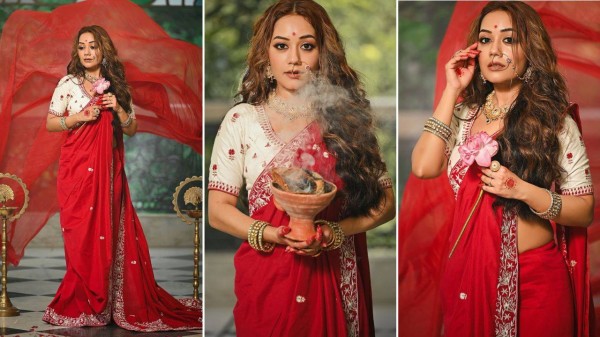 Ethnic outfits inspired by Bengali actresses to ace Durga Puja look
