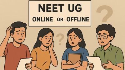 NEET UG online or offline mode