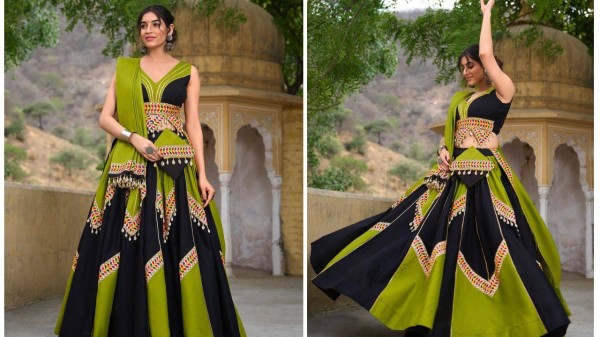 Navratri 2025 fashion guide: Green ethnic outfits to slay your festive look