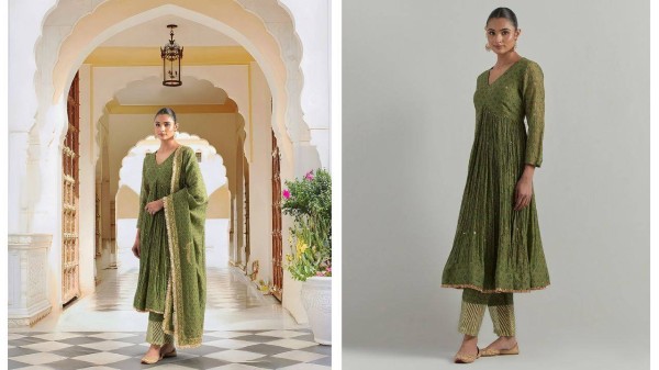 Navratri 2025 fashion guide: Green ethnic outfits to slay your festive look