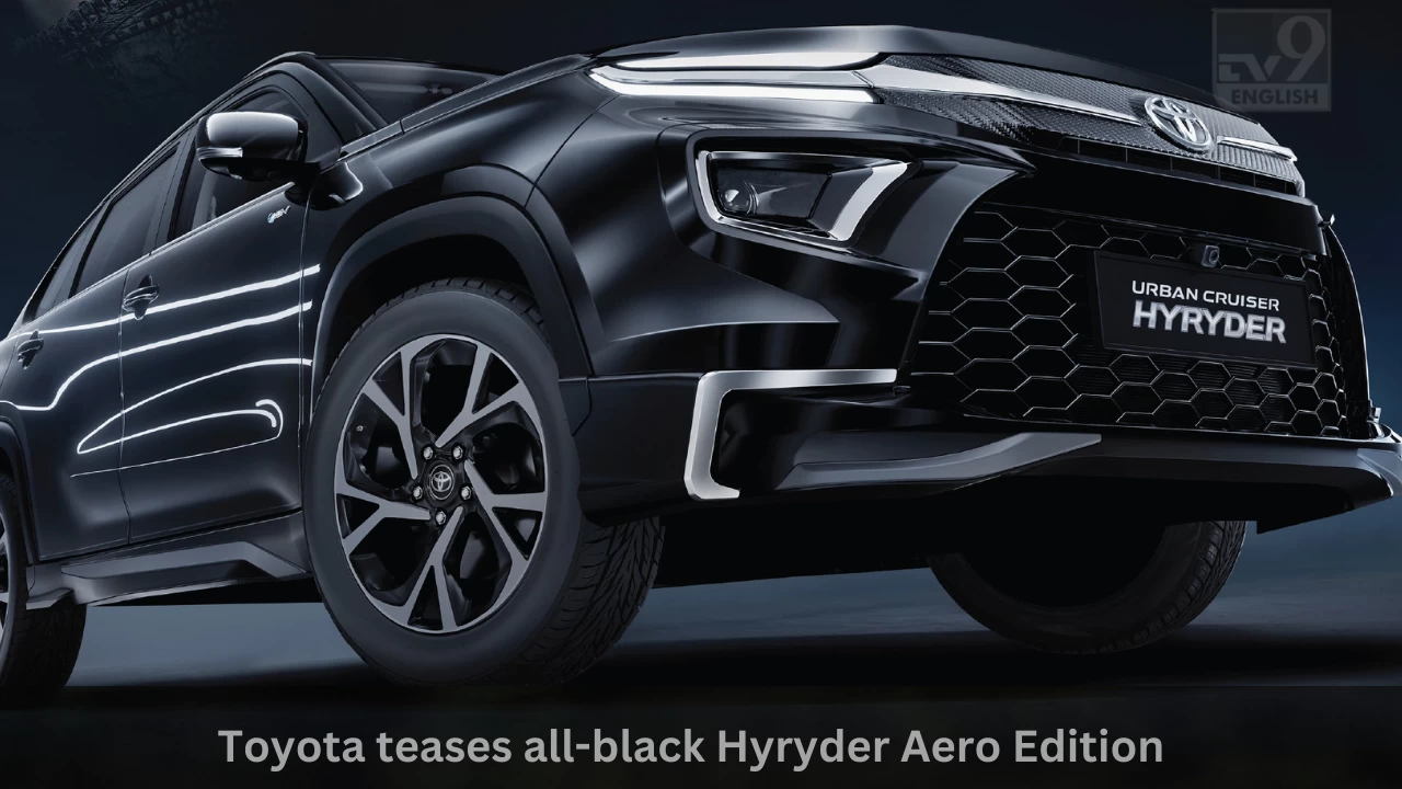 Toyota Hyryder Aero Edition teased