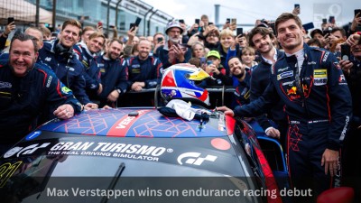 Max Verstappen wins on endurance racing debut