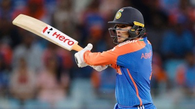 Abhishek Sharma on verge of breaking T20I records of Kohli and Rohit.