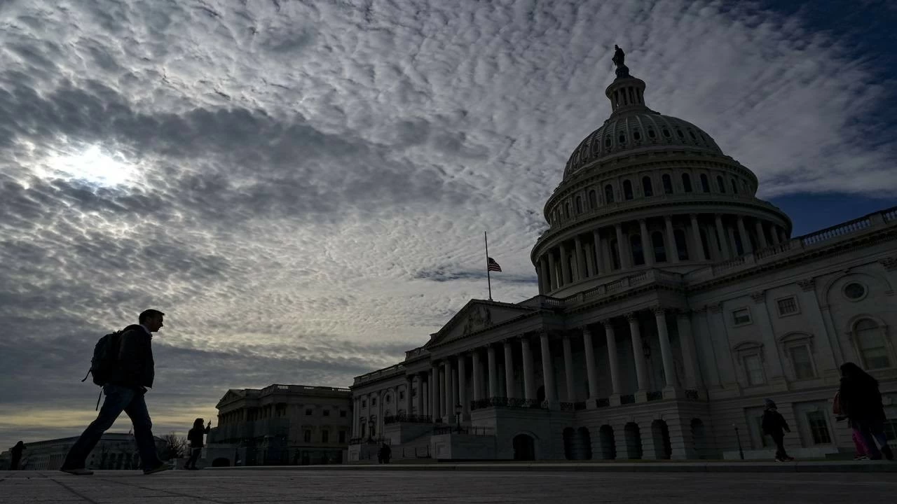 The US Capitol in Washington, DC on December 27, 2018. Hundreds of thousands of federal workers were put on furlough during the shutdown. The 34-day shutdown sidelined around 800,000 federal workers. The US governement has shut down again after 6 years. (File Photo: Photo by Bonnie Jo Mount/The Washington Post via Getty Images)