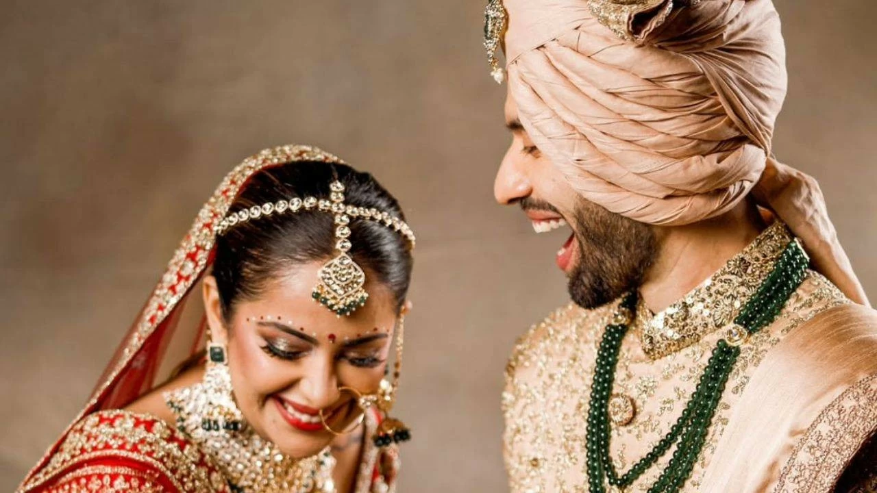 Avika Gor and Milind Chandwani