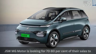 JSW MG Motor is looking for 70-80 per cent of their sales to come from EVs