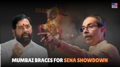 Over 19,000 police deployed for rival Shiv Sena Dussehra rallies in Mumbai today.
