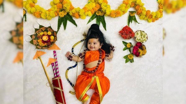 Adorable photoshoot ideas for boys to capture Dussehra vibe