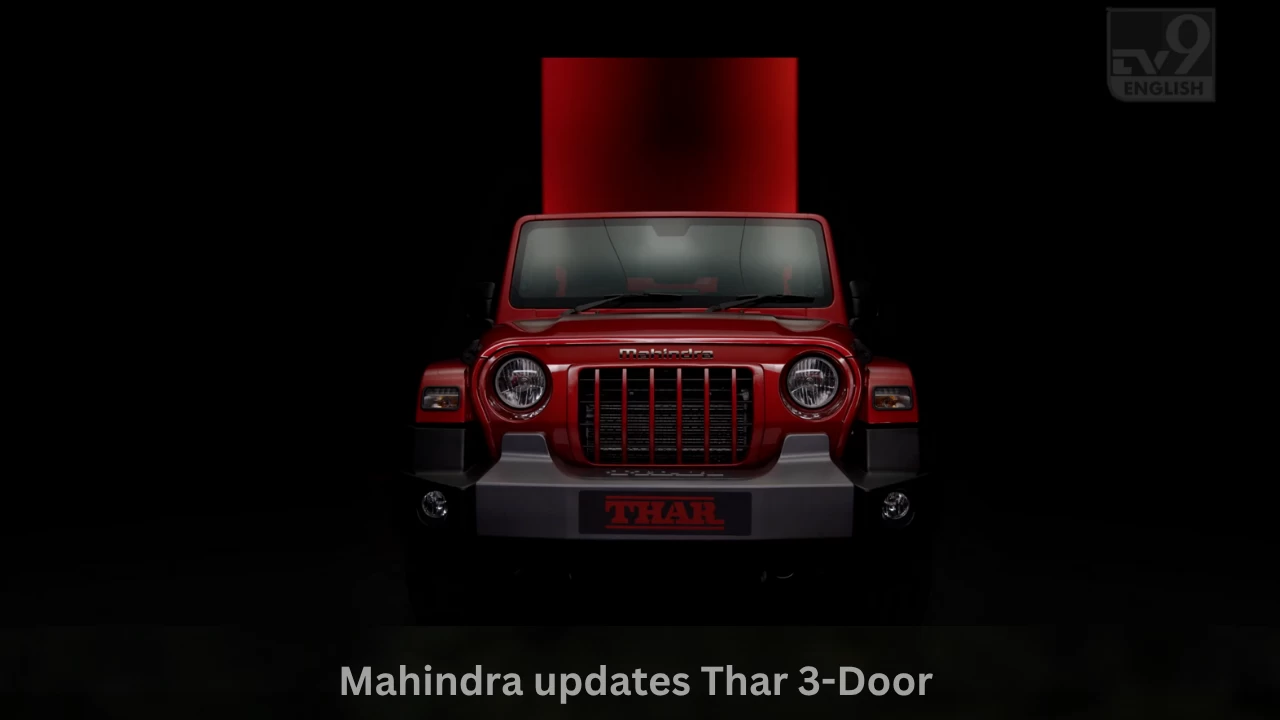 Mahindra updates Thar 3-Door