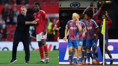 Ange Postecoglou responds to criticism after Nottingham Forest’s Europa League loss; Crystal Palace extended their unbeaten run to 19 games.