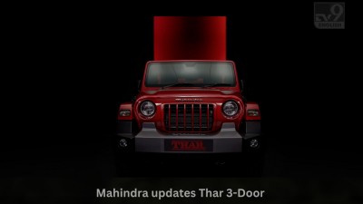 Mahindra updates Thar 3-Door
