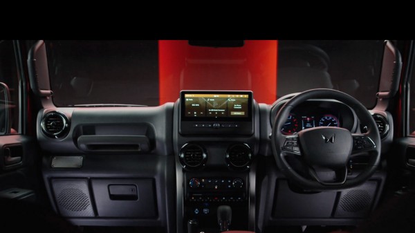 Mahindra updates interior Thar 3-Door