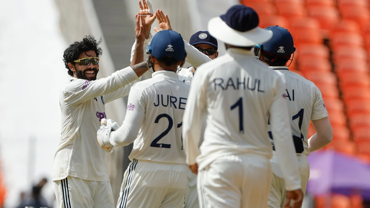 India hammered West Indies by an innings and 140 runs in the 1st Test in Ahmedabad.