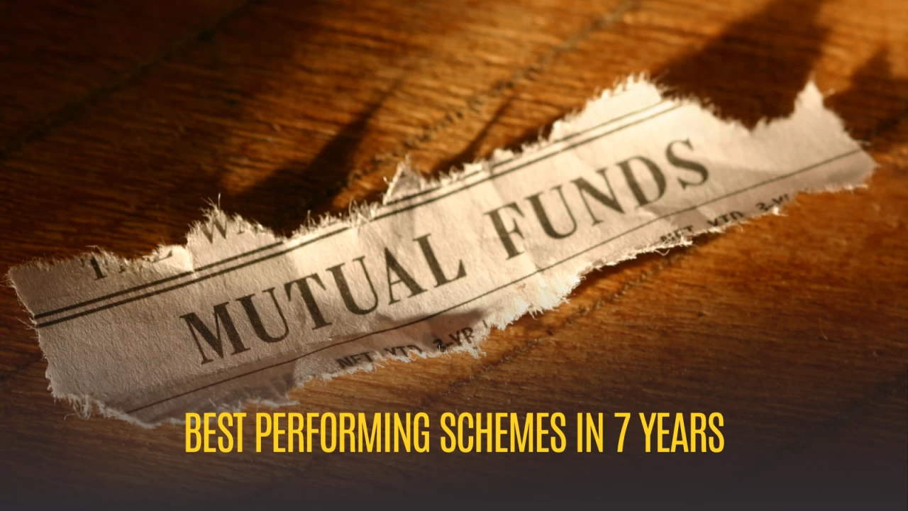 Of the top performers in the past seven years, three are small cap funds.