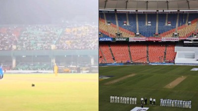24,000 fans flocked in to watch India A&#039;s unofficial ODI game in Kanpur, whereas empty stands were seen at the India vs West Indies Test match in Ahmedabad.