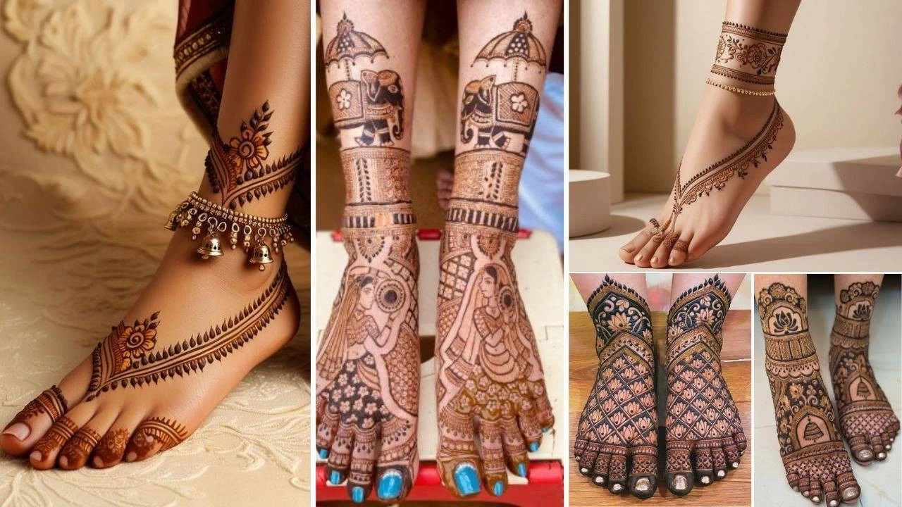 Gorgeous mehndi designs to adorn your legs this Karwa Chauth