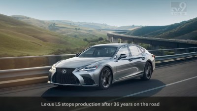 Lexus LS stops production after 36 years on the road