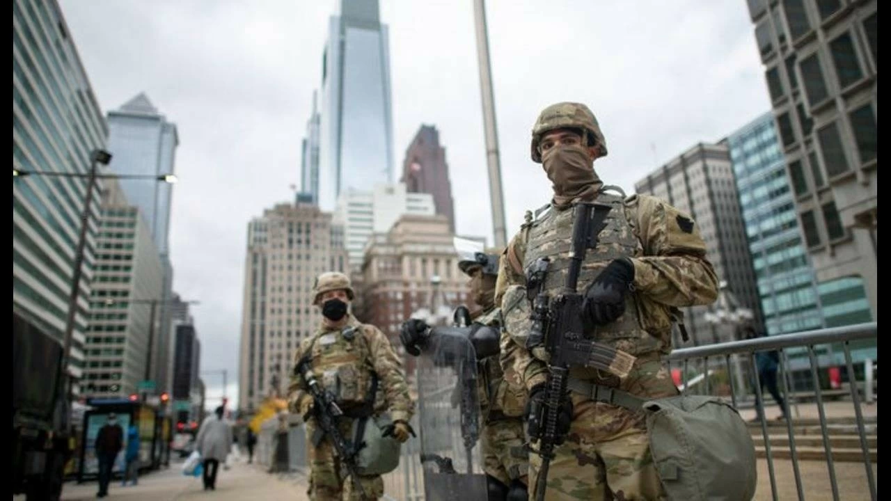 The US Insurrection Act grants authority to the president to deploy military forces domestically under specific circumstances.