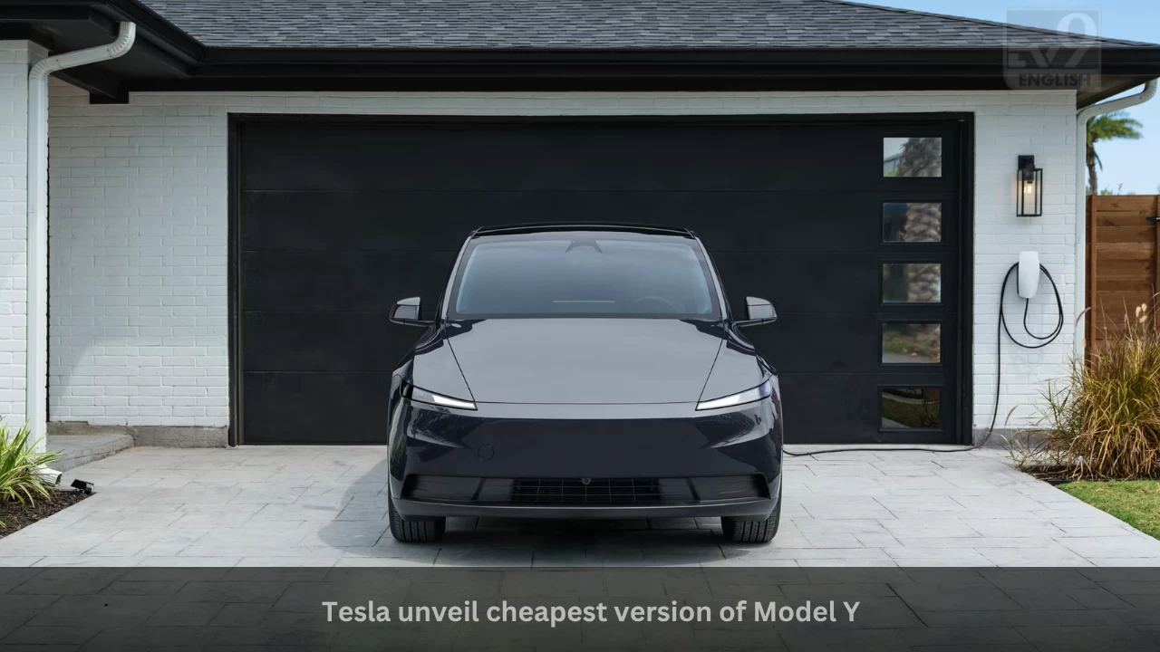 Tesla unveil cheapest Model Y