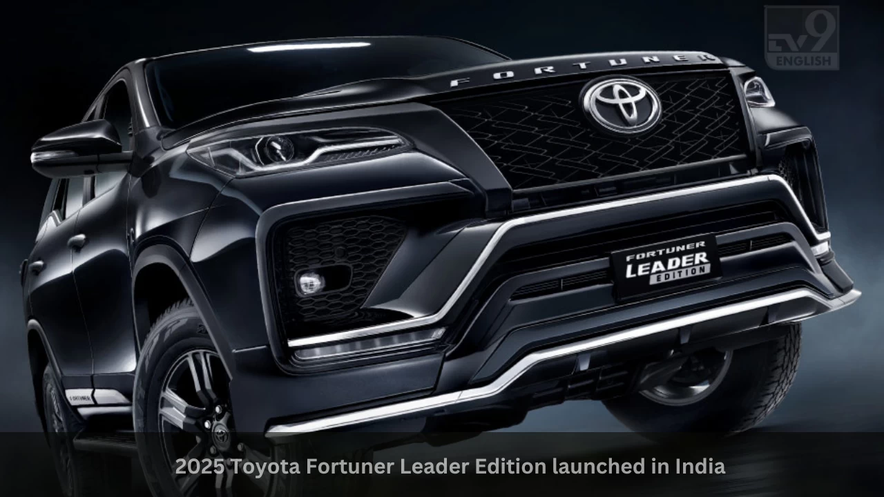 2025 Toyota Fortuner Leader Edition launched in India