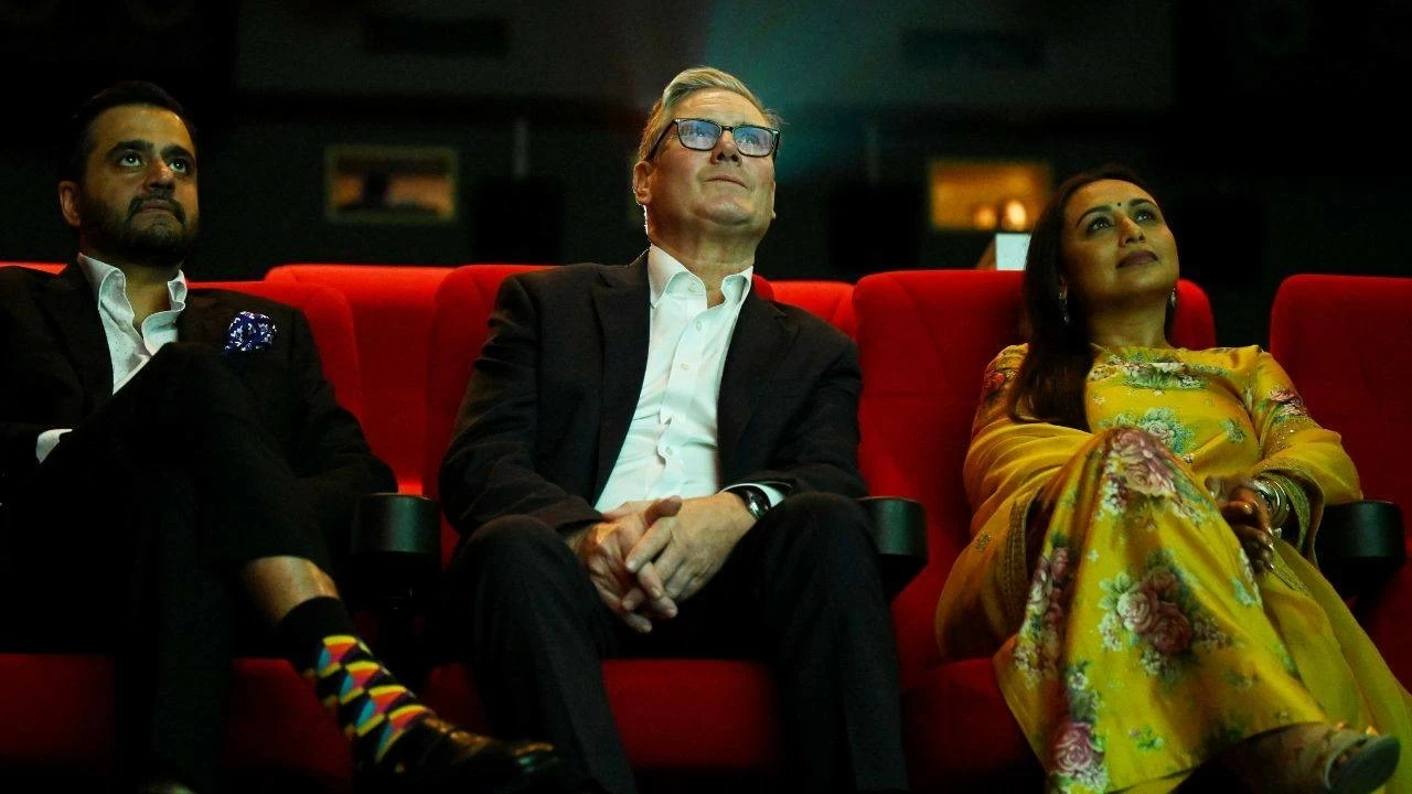eir Starmer at YRF Studios - What his big announcement means for Bollywood in Britain