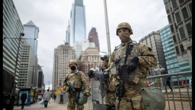 The US Insurrection Act grants authority to the president to deploy military forces domestically under specific circumstances.