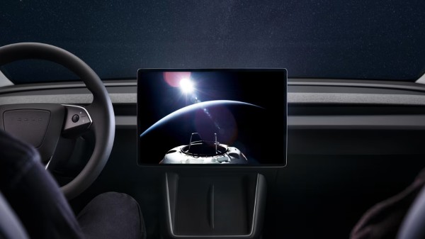 Tesla Model Y standard interior