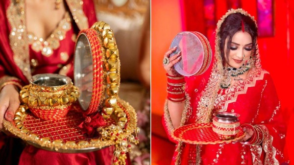 Karwa Chauth Fashion Guide: Saree poses for Ingram aesthetics