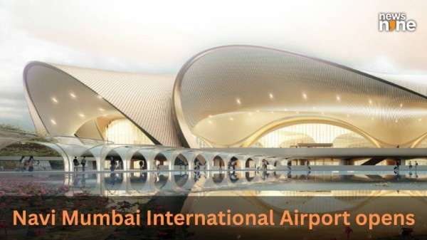 PM Narendra Modi launched the Navi Mumbai International Airport today.