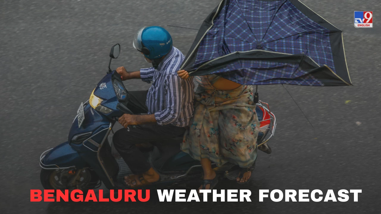 Heavy rain and strong winds leave Bengaluru struggling with traffic snarls and waterlogging.