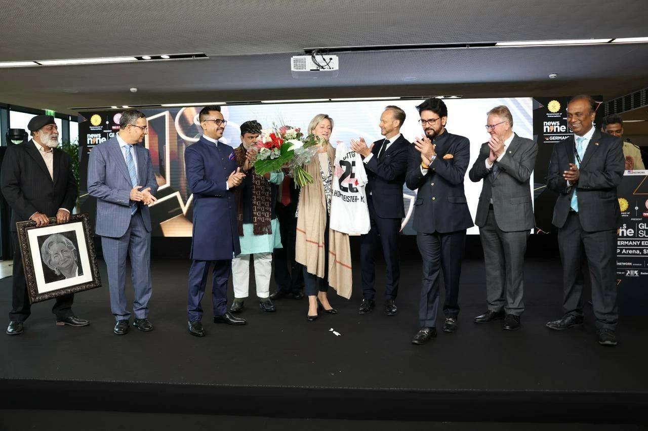 India and Germany have an opportunity to not just forge a mutual win-win but to create a partnership that is a role model for the free world, said Barun Das, the Managing Director and CEO of TV9 Network.