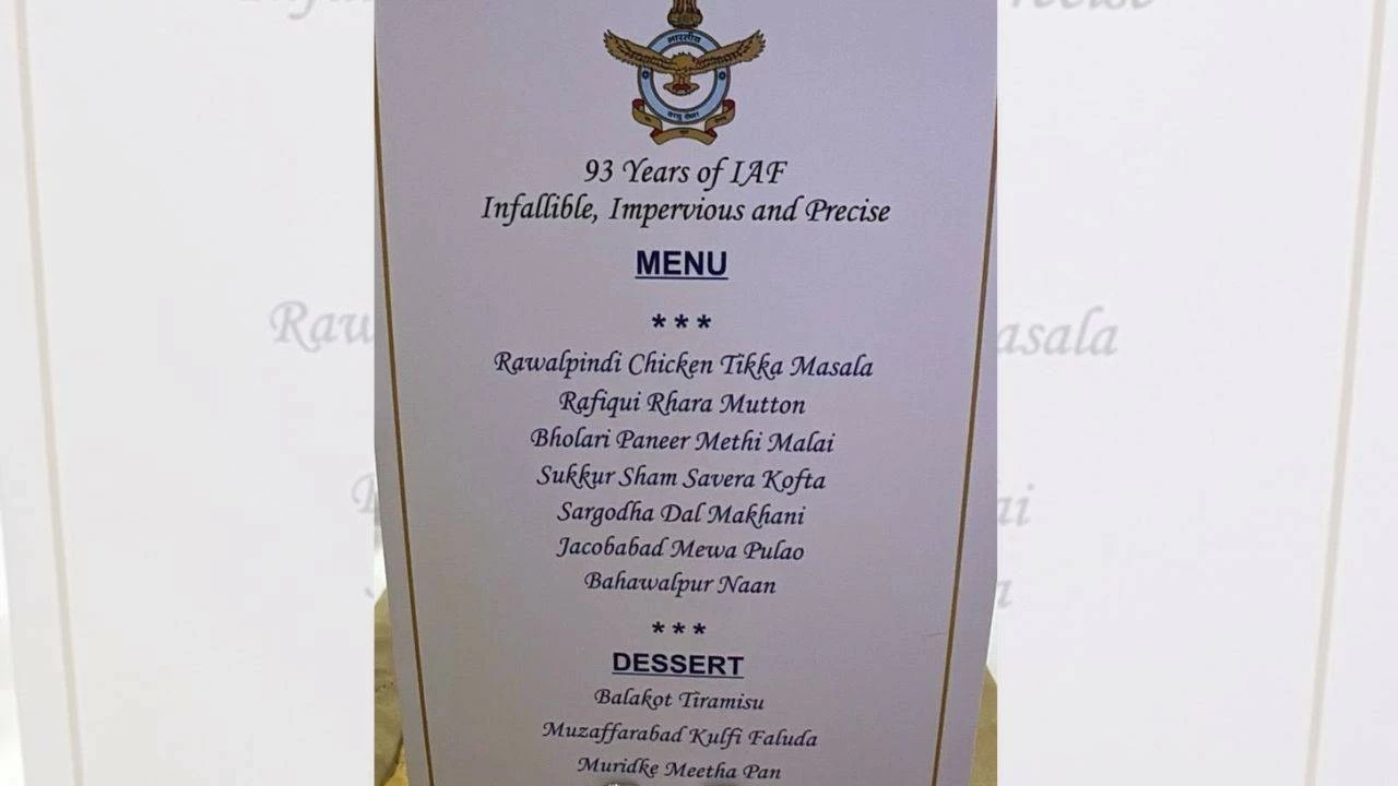 Reacting to the viral menu card, the Bharatiya Janata Party praised the gesture as a reflection of Prime Minister Narendra Modi’s “Naya Bharat” and his call to “ghar me ghus ke maarenge.”