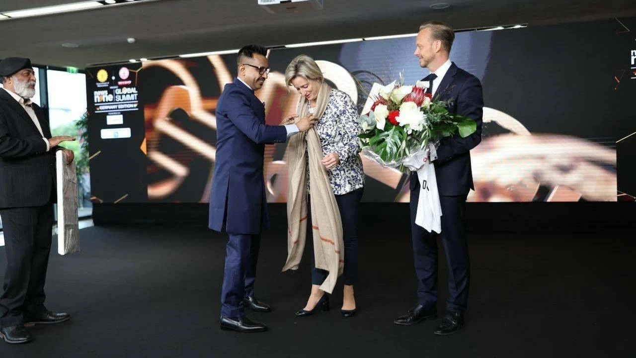 Barun Das, Managing Director and CEO of TV9 Network, called the India–Germany relationship a partnership that can become a role model for the free world.