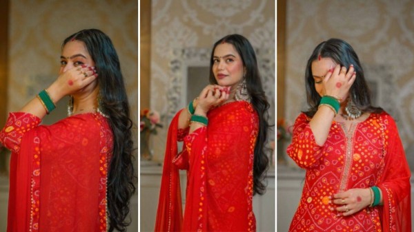 Karwa Chauth 2025: Captivating poses in suit for Instagram aesthetic