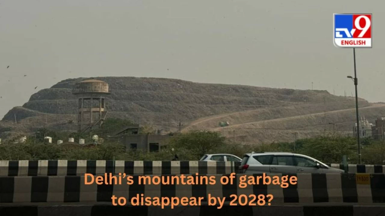 Home Minister Amit Shah said that the mountains of garbage in Delhi will be cleared by 2028. (PTI/TV9)