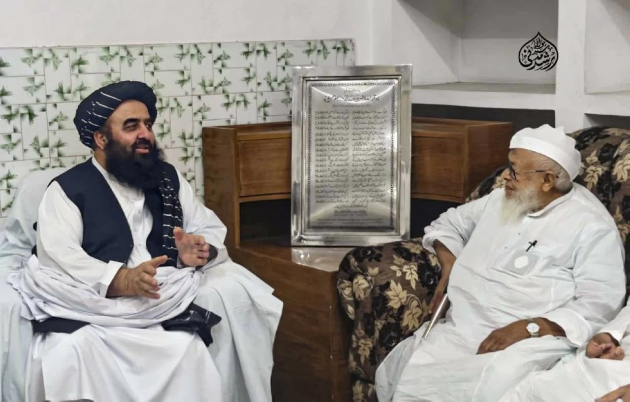 Muttaqi's visit marks the first high-level delegation from Kabul to New Delhi since the Taliban seized power in Afghanistan in 2021.