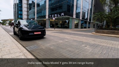 India-spec Tesla Model Y gets 39 km range bump