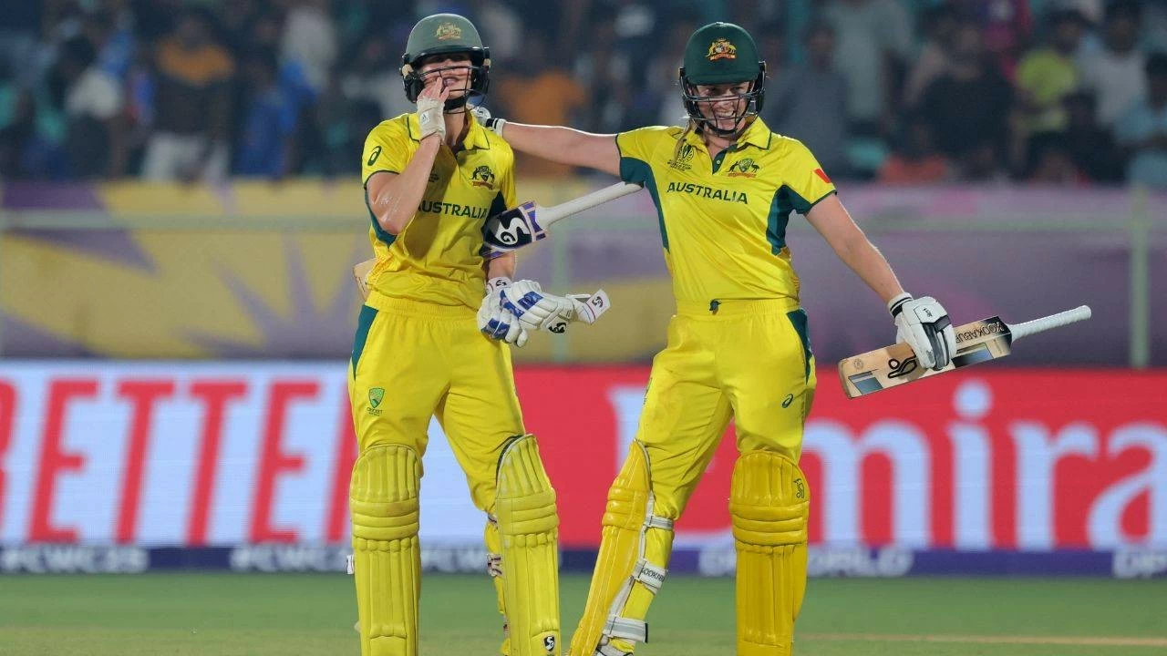 Australia chased down the 330-run target with six balls to spare against India in the Women&#039;s ODI World Cup.