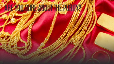 The ideal way of being sure of the purity of gold in a piece of jewellery is to type the six digit number embossed on the jewellery on the BIS app created for this purpose.