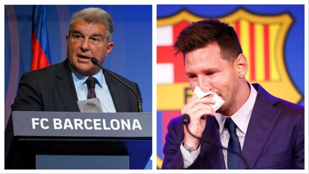 Joan Laporta discusses his relationship with Lionel Messi.