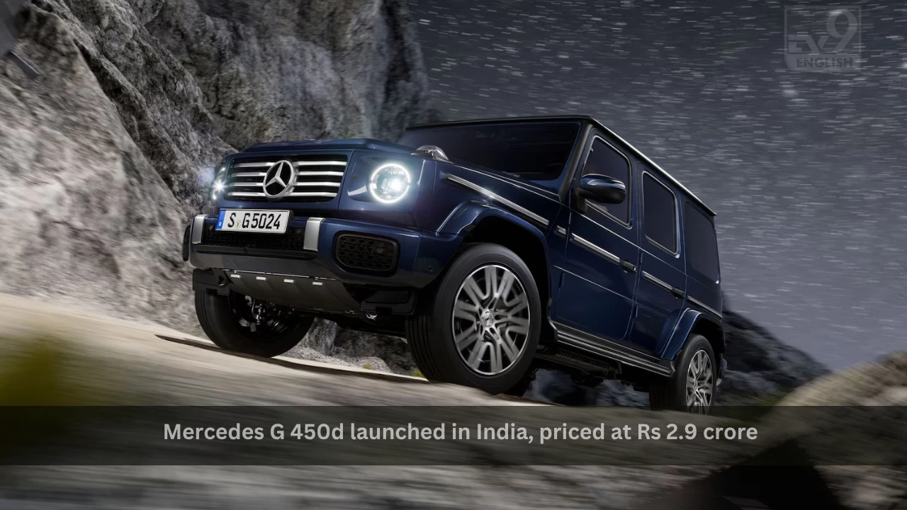 Mercedes G 450d launched in India, priced at Rs 2.9 crore