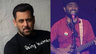 Salman Khan opens up about rift with Arijit Singh.