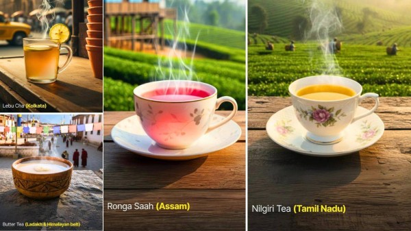 Types of chai in India