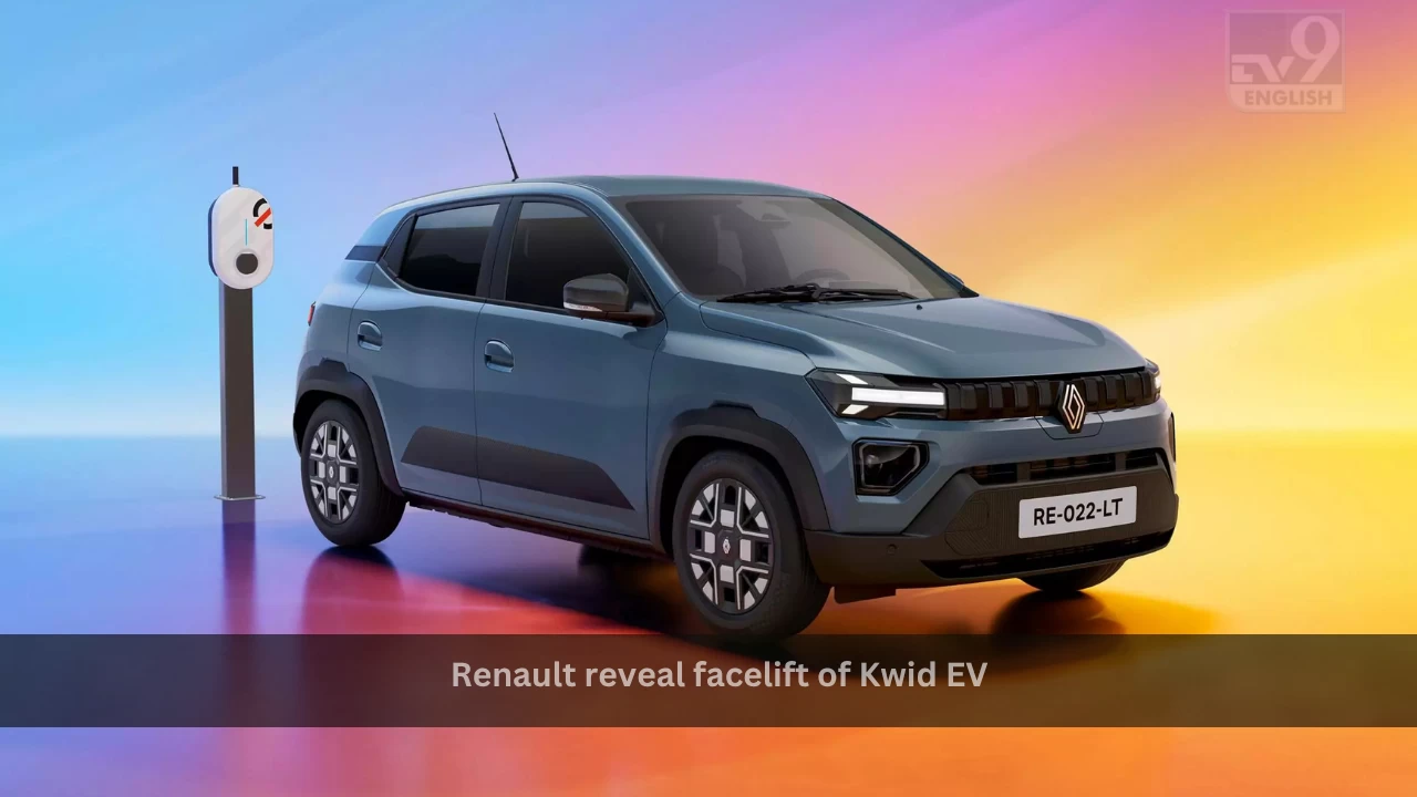 Renault reveal facelift of Kwid EV