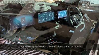 Tata Sierra to come with three display screen